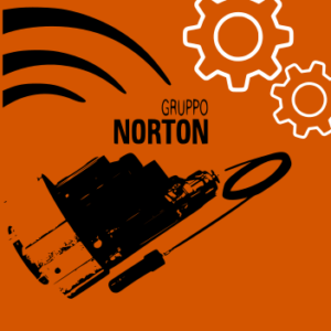 Logo Gruppo Norton con bimotor. Motor para persianas y puertas enrollables